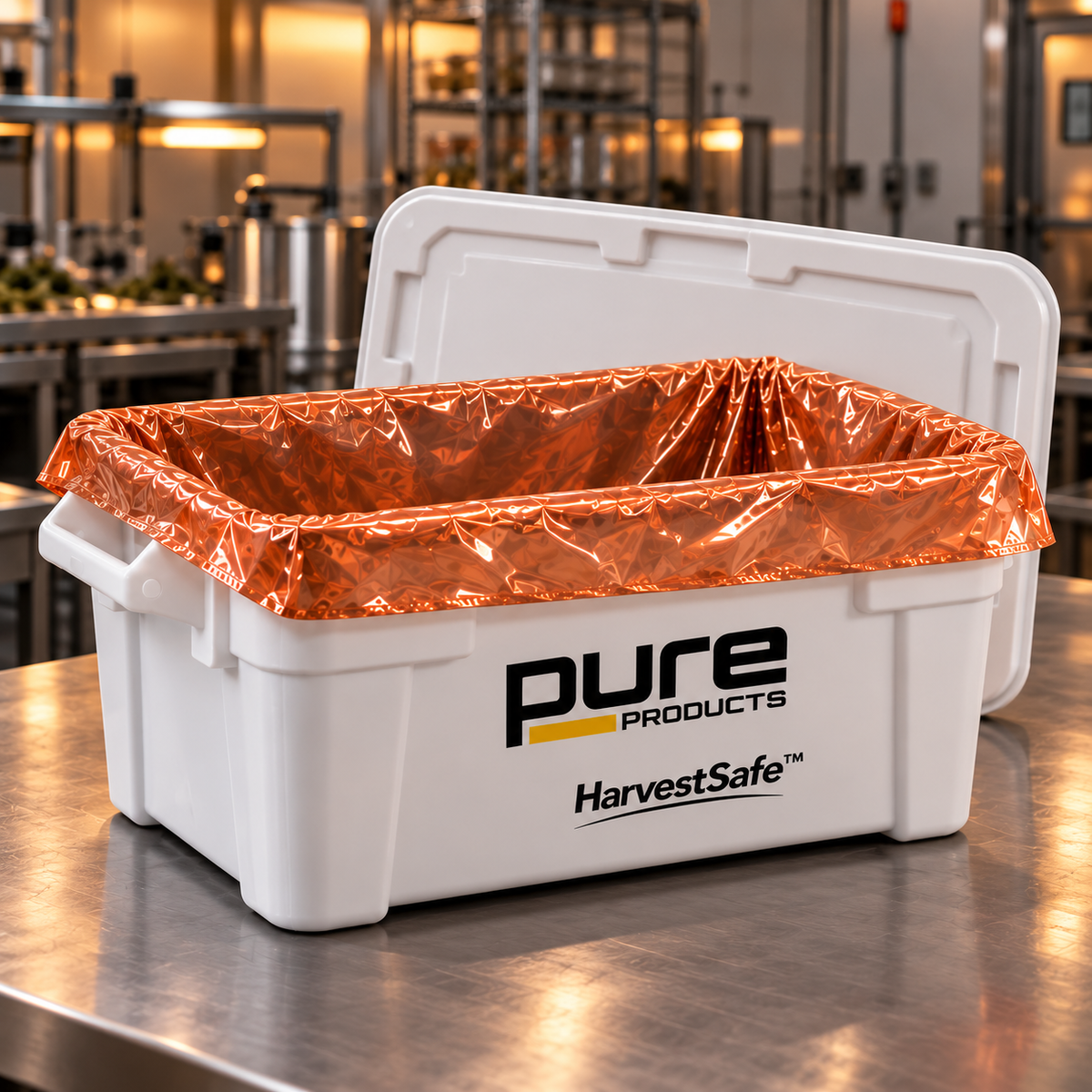 HarvestSafe Tote Liner — 27 Gallon / 52 × 32 in